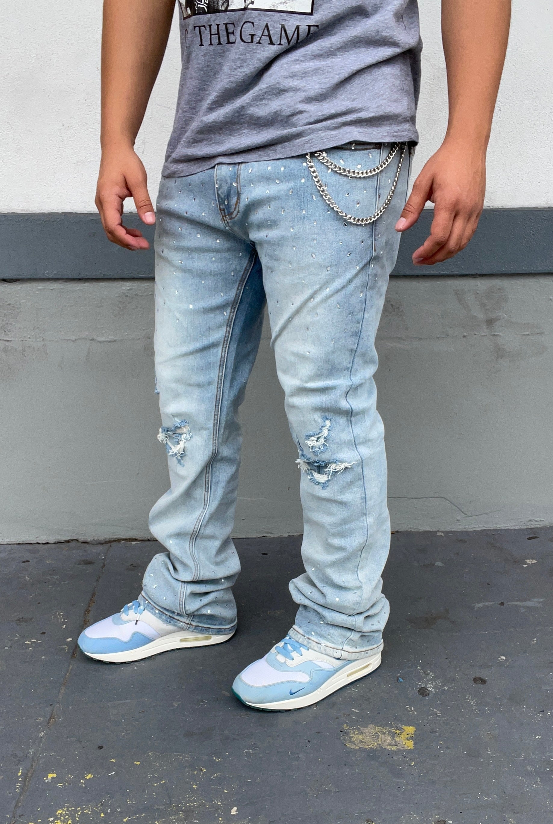 【DISCERNMENT】Wesley Cut Denim Pants John Doe Pioneer Slim Cut Monolayer Jeans – Union Garage