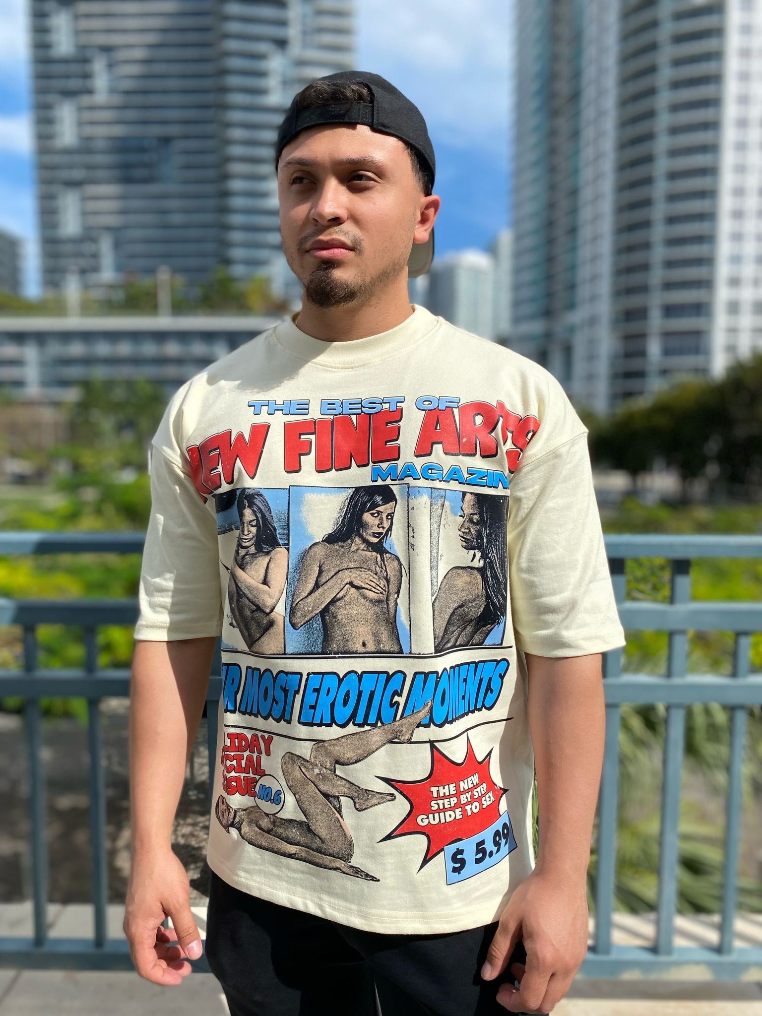 New Fine Arts Magazine Oversized Tee