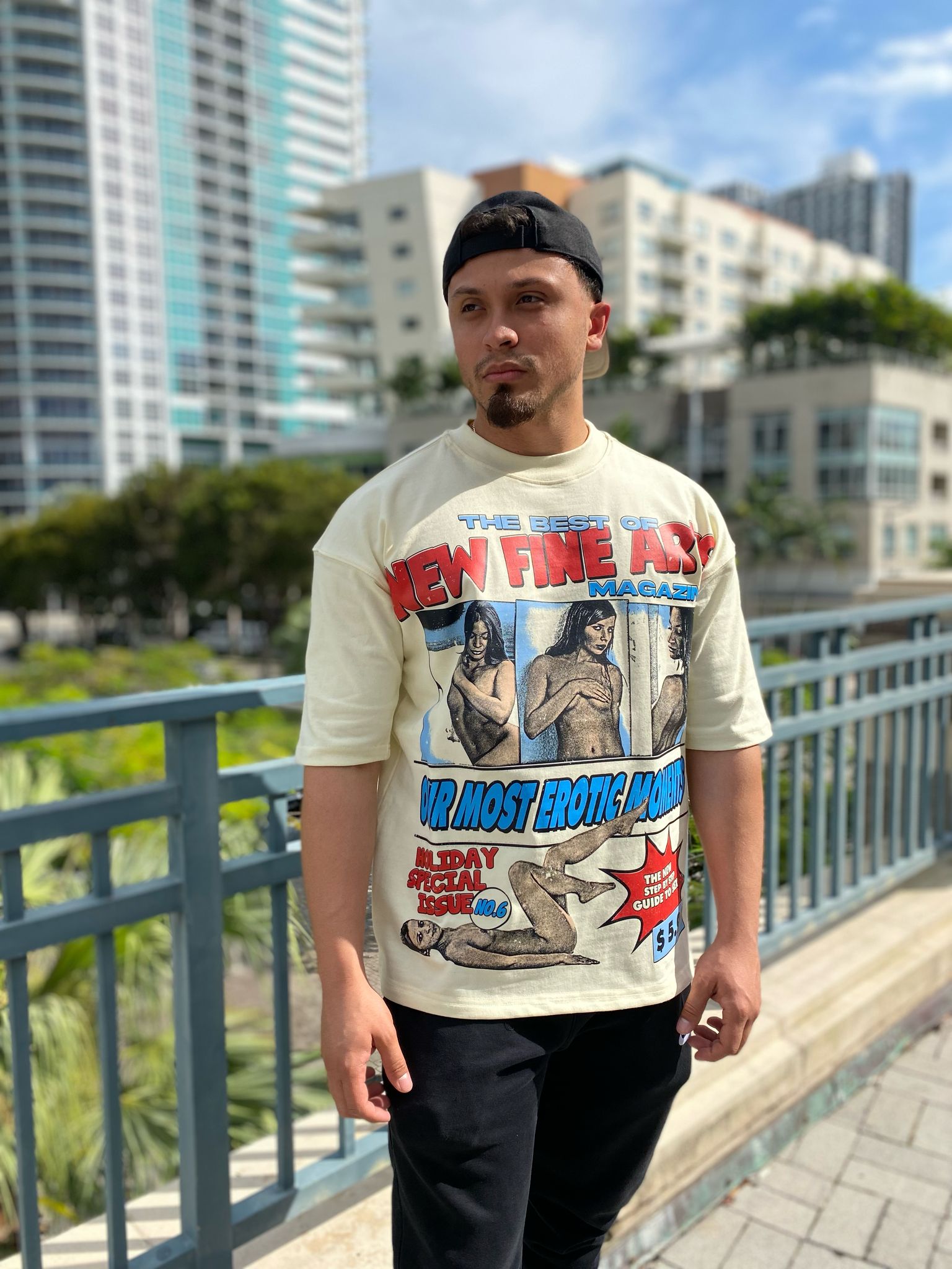 New Fine Arts Magazine Oversized Tee