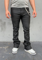 Diamonds Dancing Rhinestone Flared Jeans