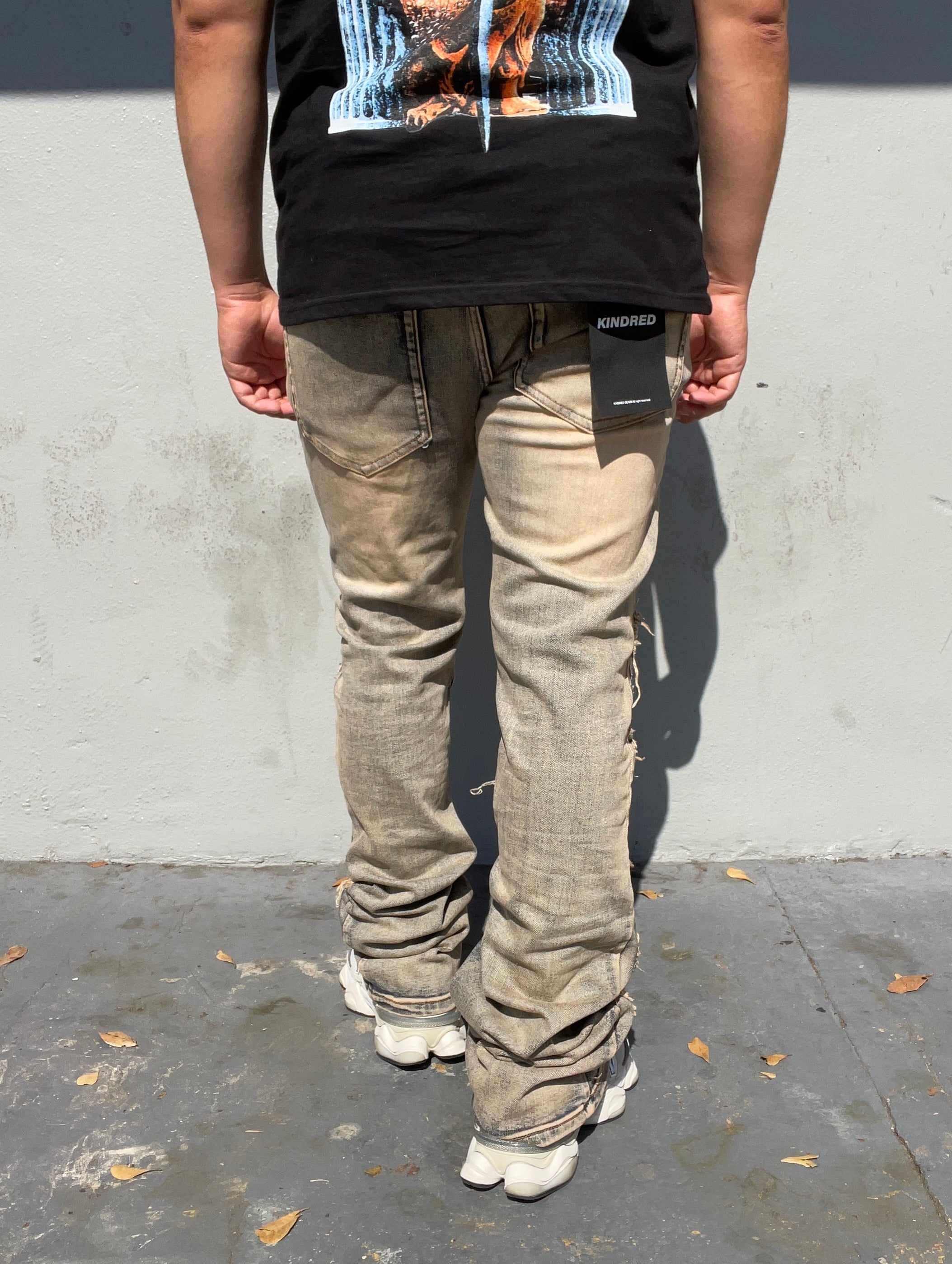 Vintage Flame Cut Jeans