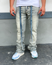 Western Stampede Rhinestone Flare Jeans