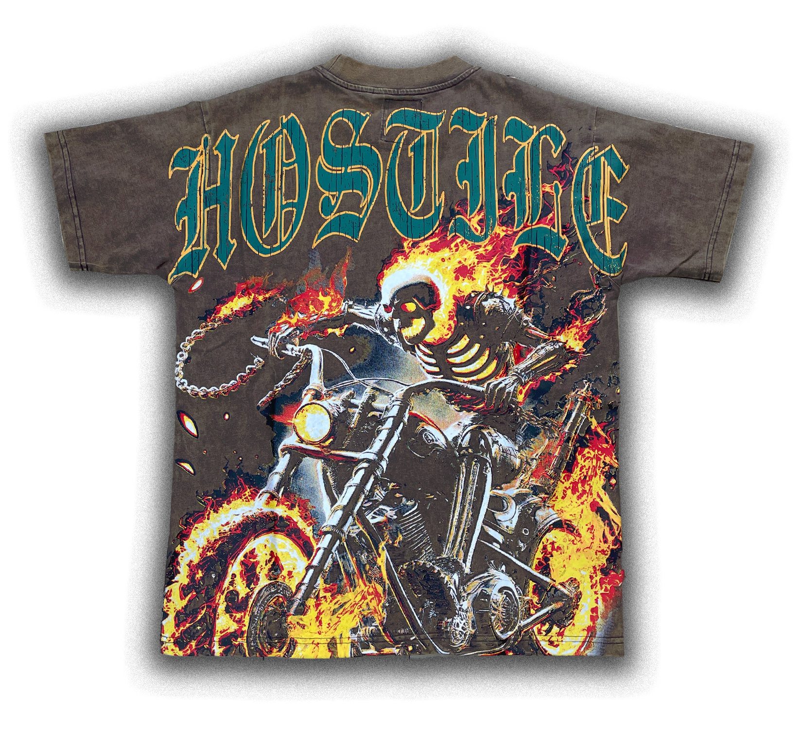 Riding Through Hostile Territory Tee (Brown)