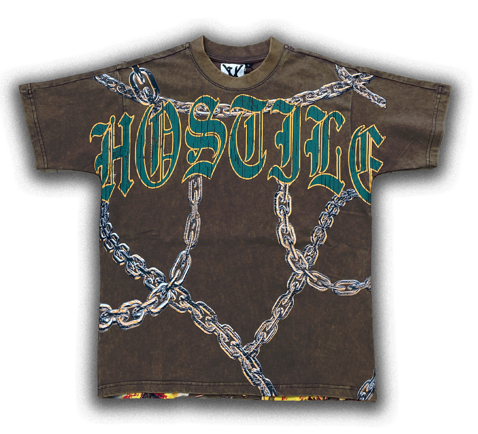 Riding Through Hostile Territory Tee (Brown)