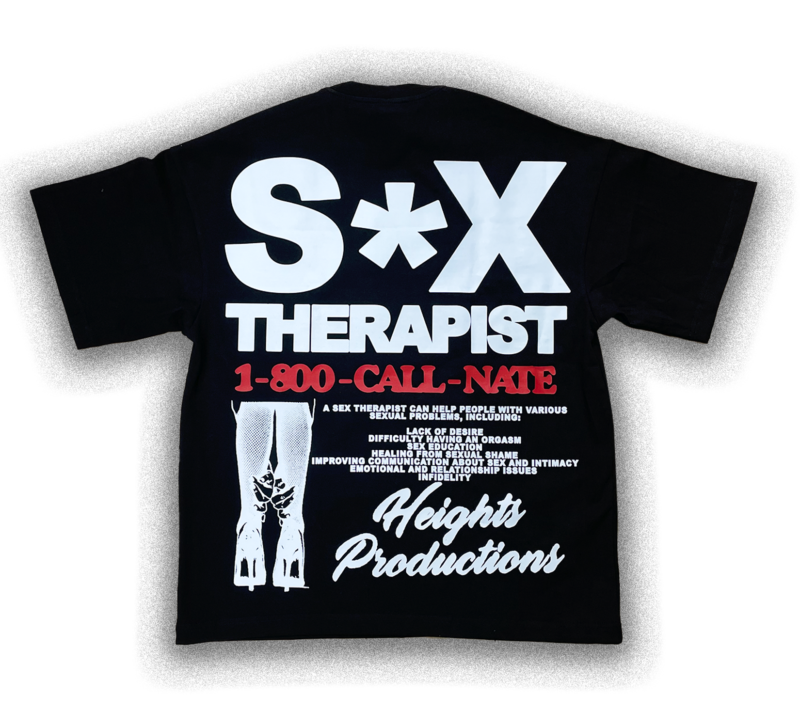 Support Your Local Business Oversized Tee