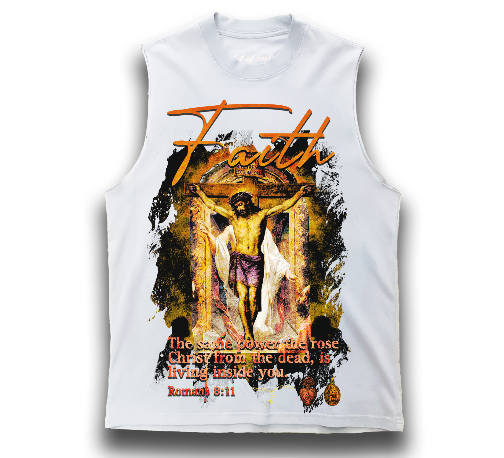 The Power Of God Lives In You Sleeveless Tee