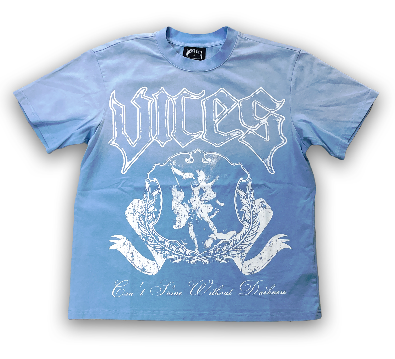 Vices Sky Blue Oversized Tee