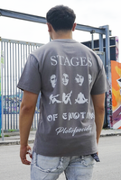 Stages Of Emotion Oversized Tee