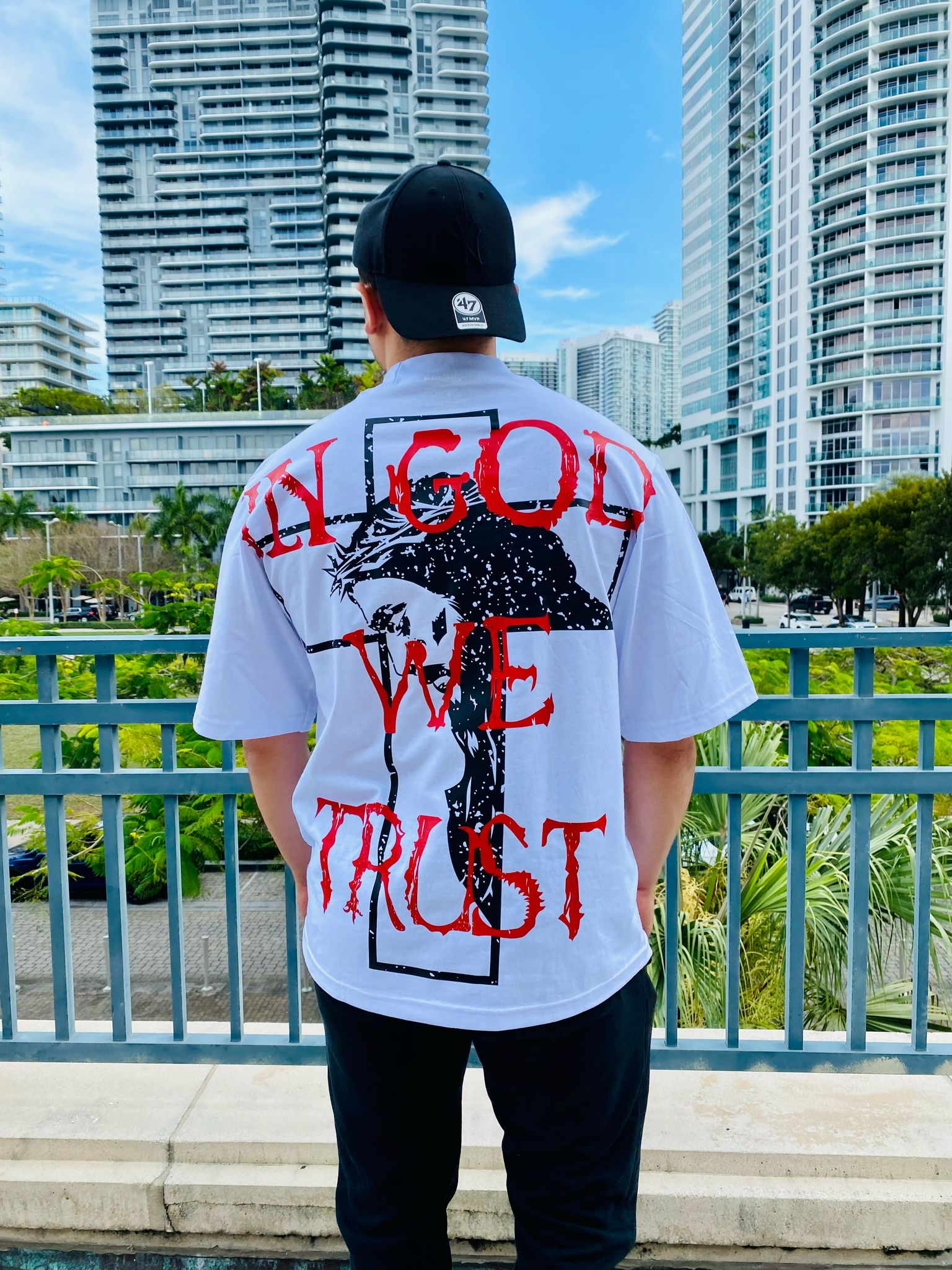 In God We Trust Oversized Tee