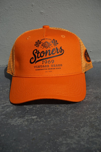 1969 Vintage Trucker Hat (Orange)