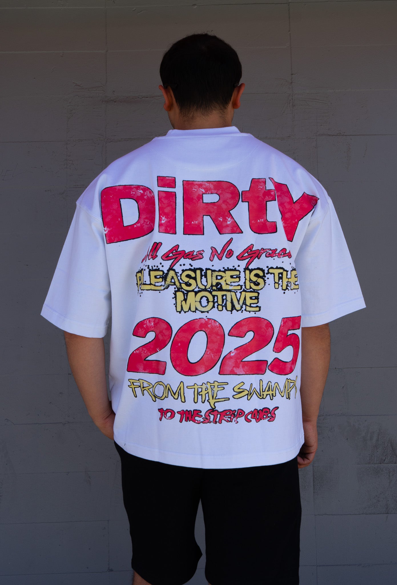 Nasty Summer Graphic Tee – White