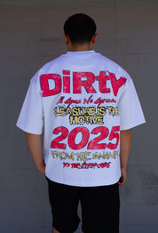 Nasty Summer Graphic Tee – White