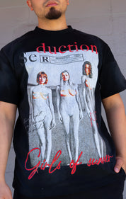 Girls of Summer Statement Tee – Black