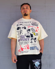 District Chaos Graphic Tee – Bone