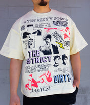 District Chaos Graphic Tee – Bone