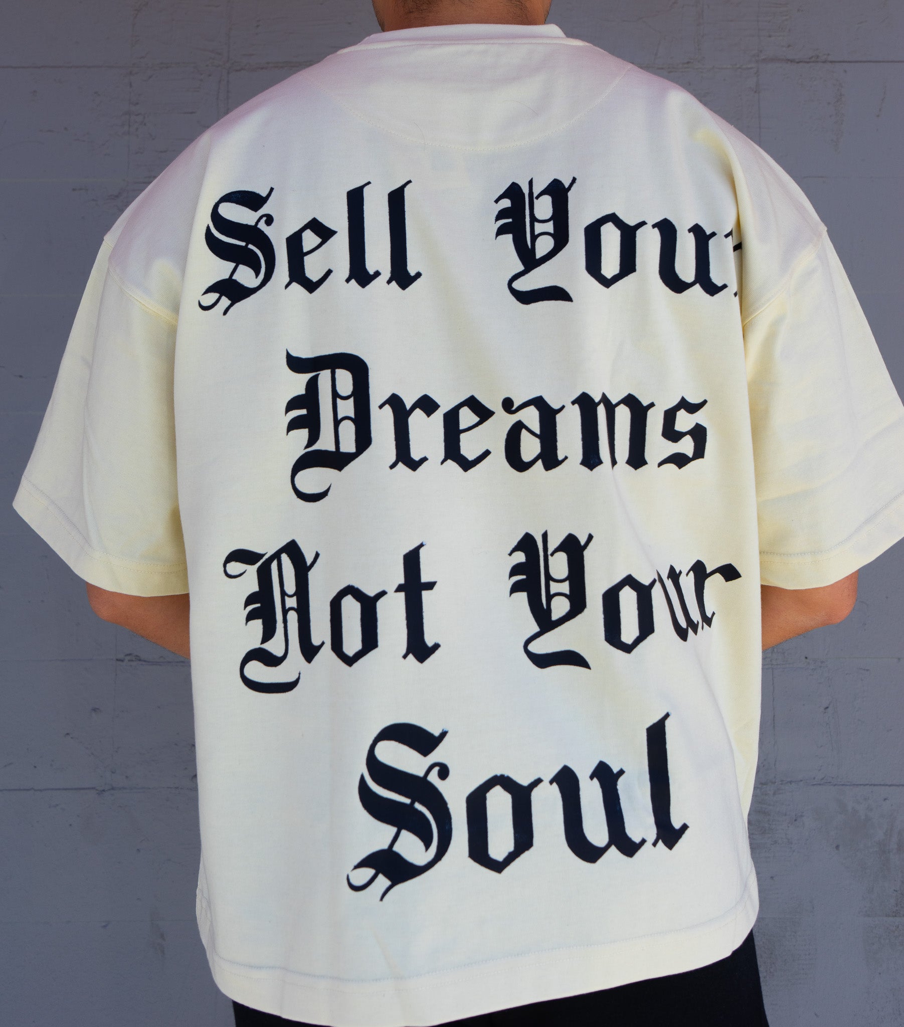 District Chaos Graphic Tee – Bone