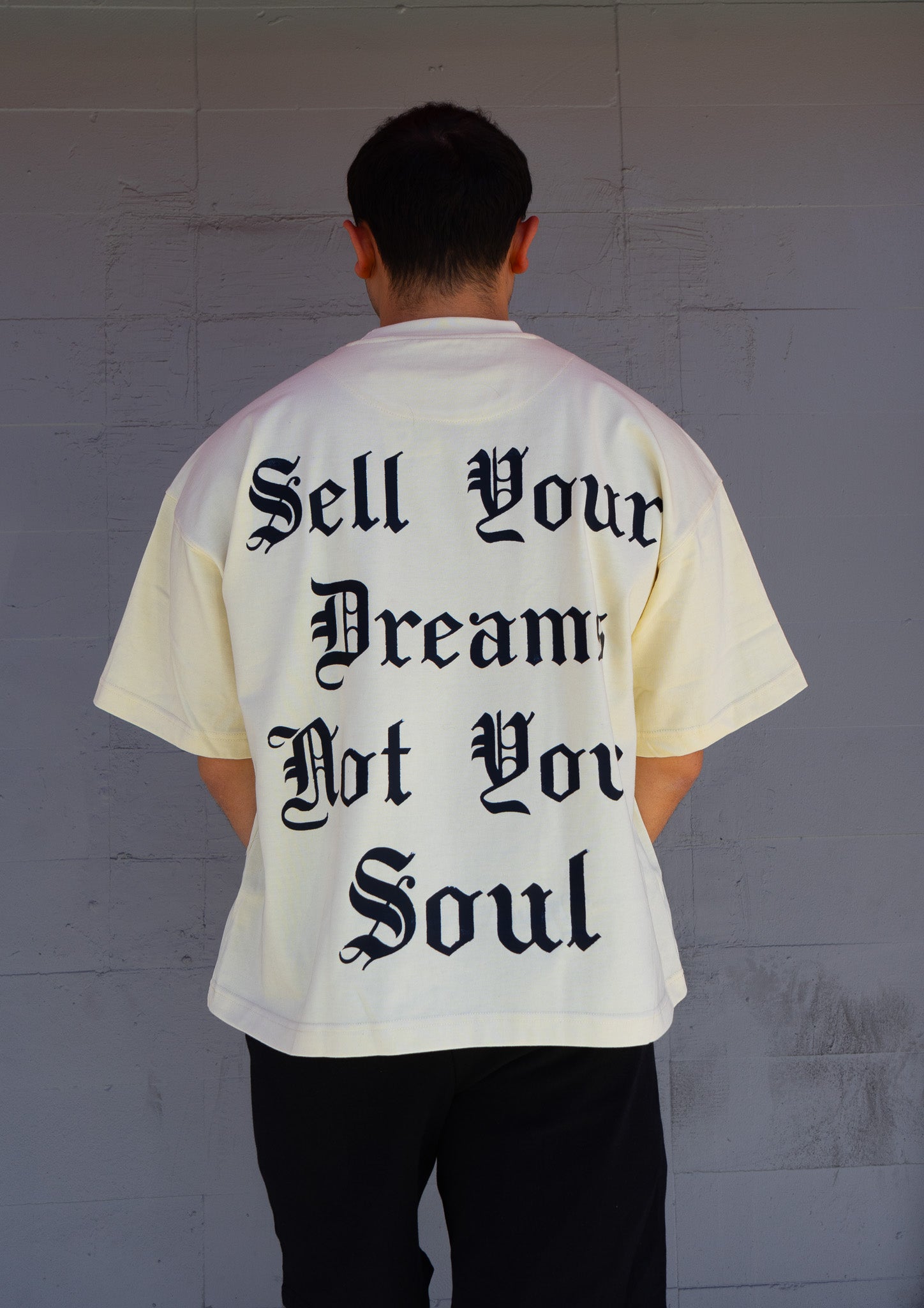 District Chaos Graphic Tee – Bone