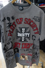 Art Dept Chaos Tee – Grey
