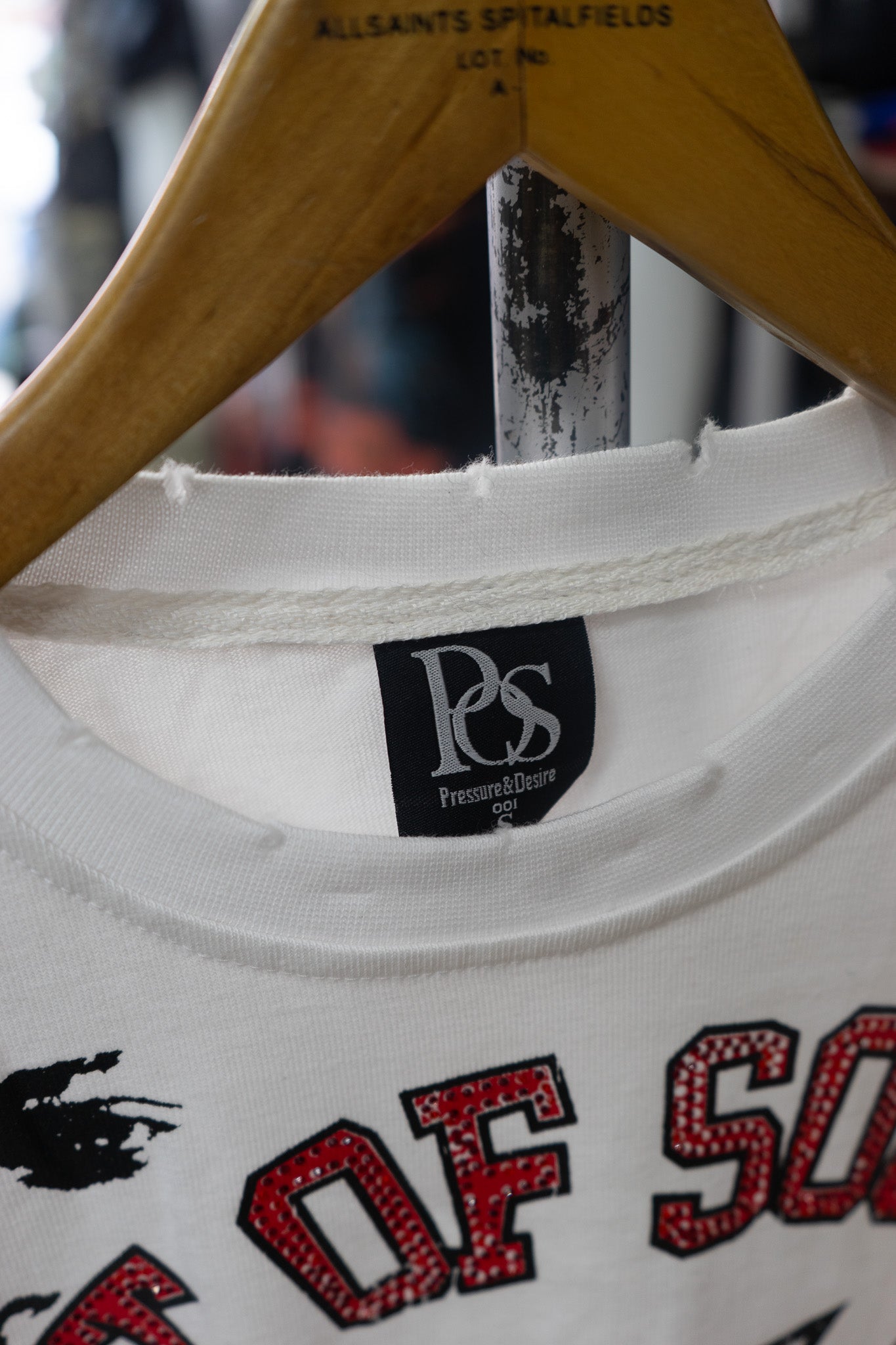 Art Dept Chaos Tee – White