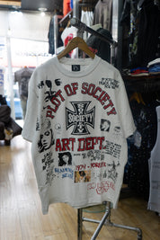 Art Dept Chaos Tee – White