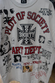 Art Dept Chaos Tee – White