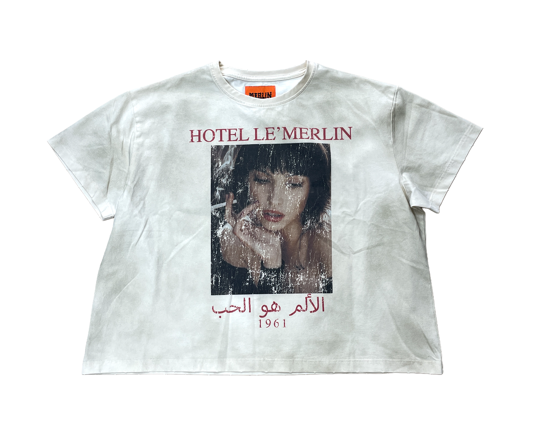 Cigs & S** Merlin Tee (Cream)
