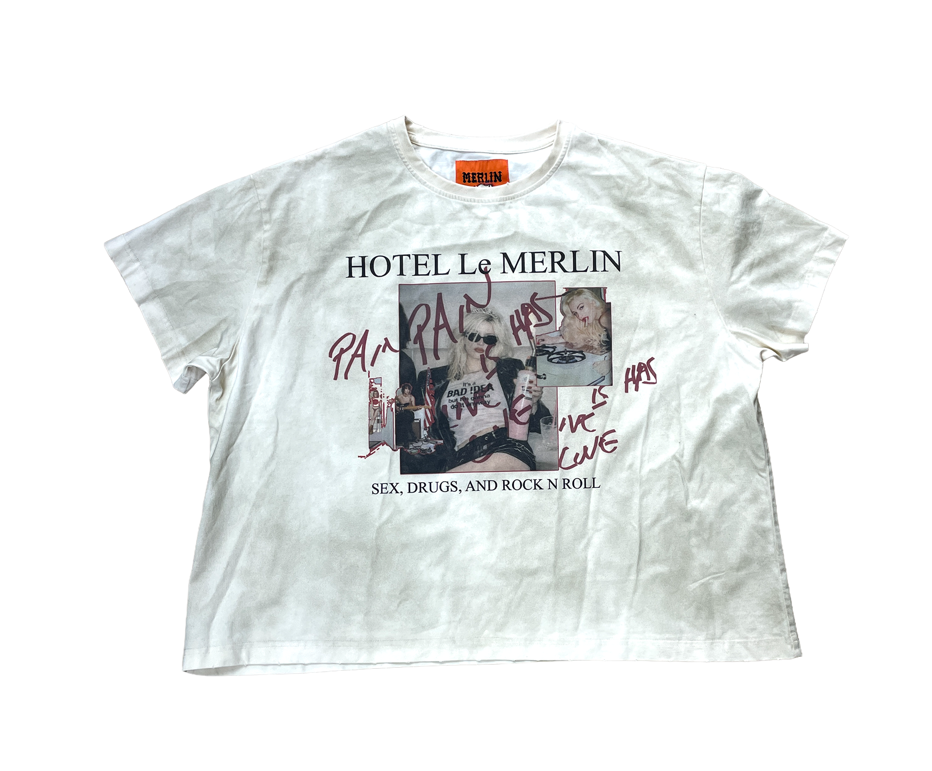 Hotel Le Merlin Tee (Cream)