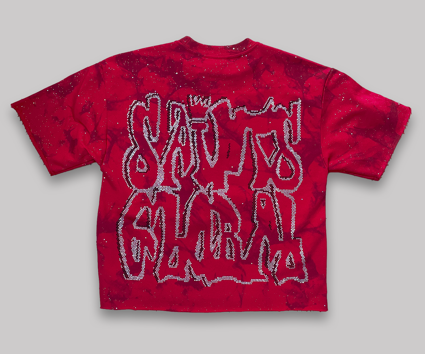 Global Faith Men's Rhinestone Crop Tee