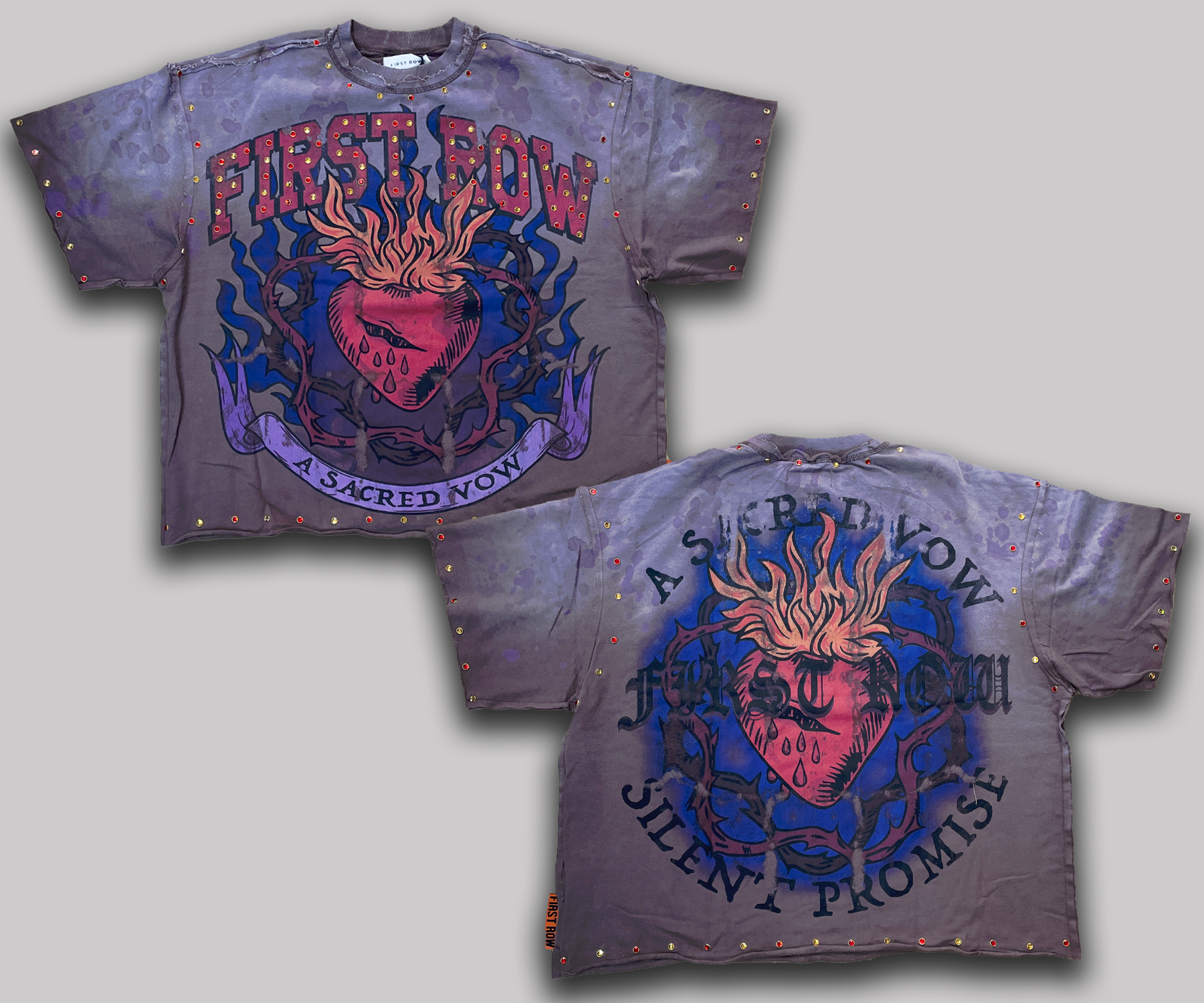 Silent Promise Mens Crop Tee