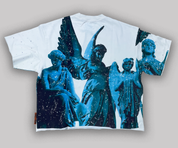 Imagine The World From The Sky's View Crop Tee