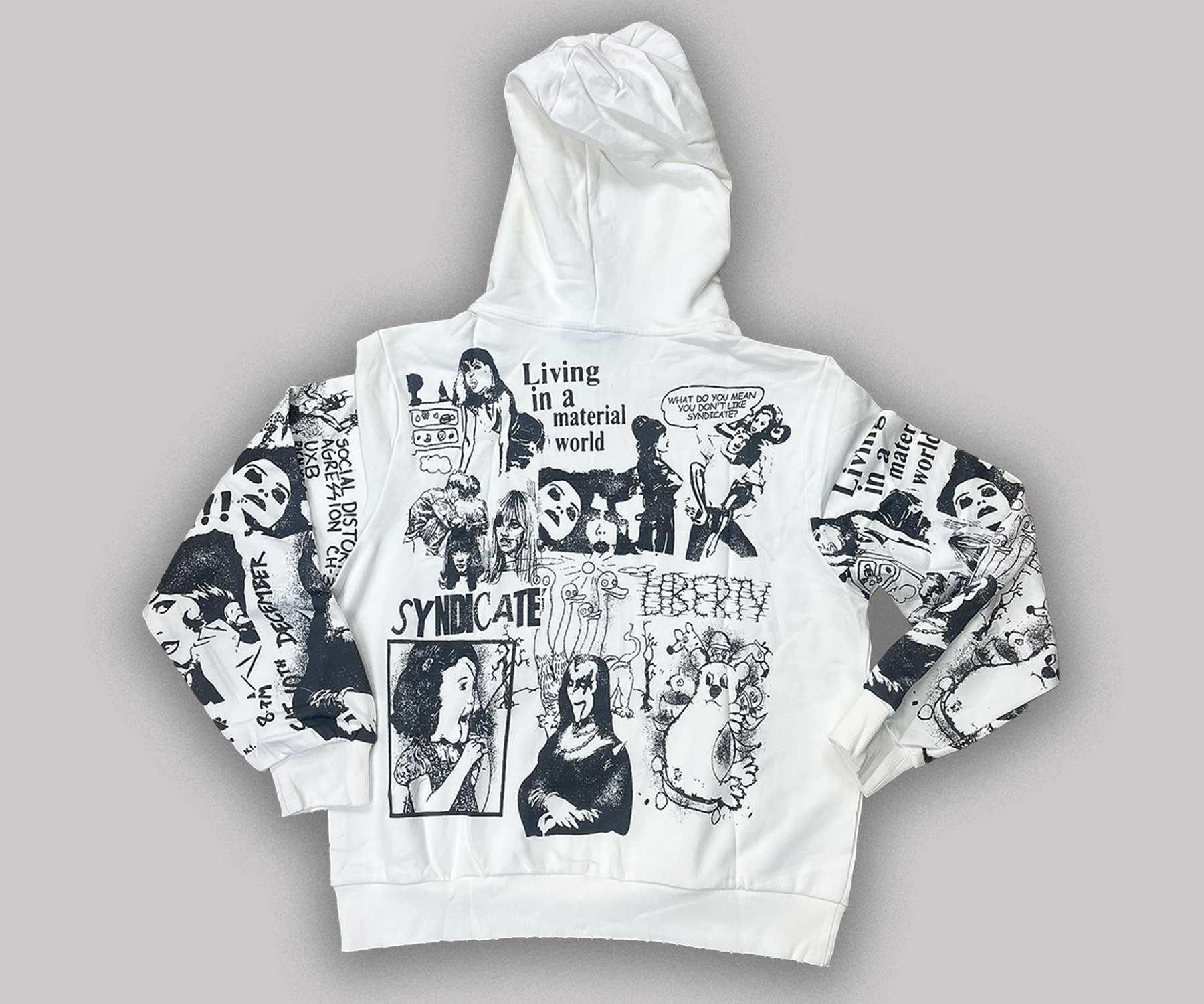 Living In A Material World Hoodie