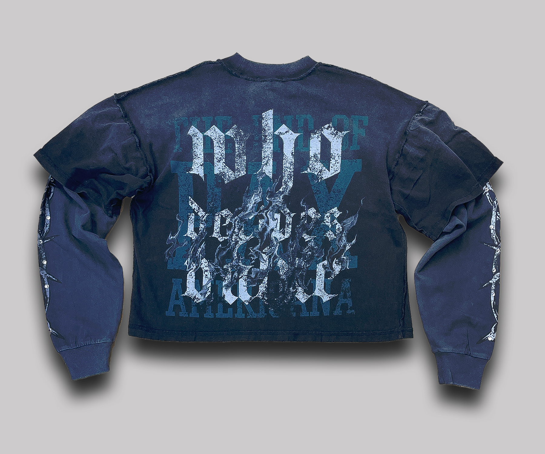 Welcome Home Longsleeve Crop Tee