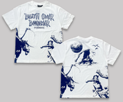 Death Before Dishonor Tee (White and Navy)