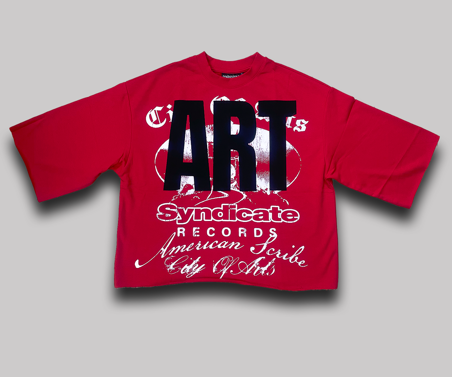 Destroy To Create Crop Tee