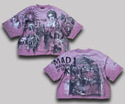 Mad World Crop Tee