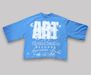 Art Destroy To Create Oversized Crop Tee