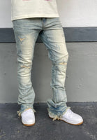Shane Light Tint Stacked Jeans