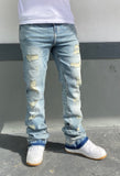 LT Blue Flare Jeans