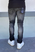 Faded Wash Skinny Jeans