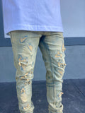 Distressed & Destroyed Skinny Jeans