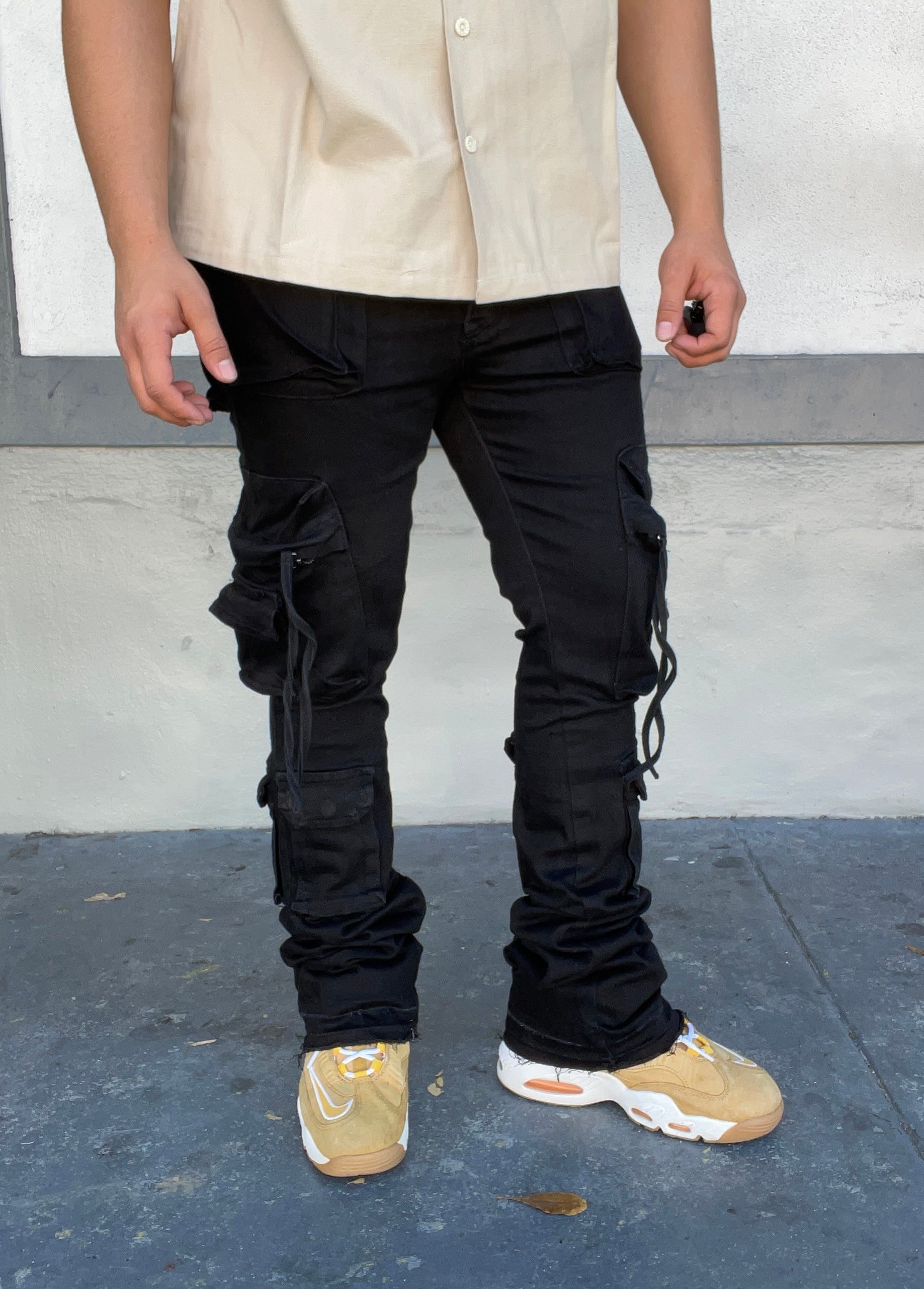 Gftd Cargo Flared Jeans