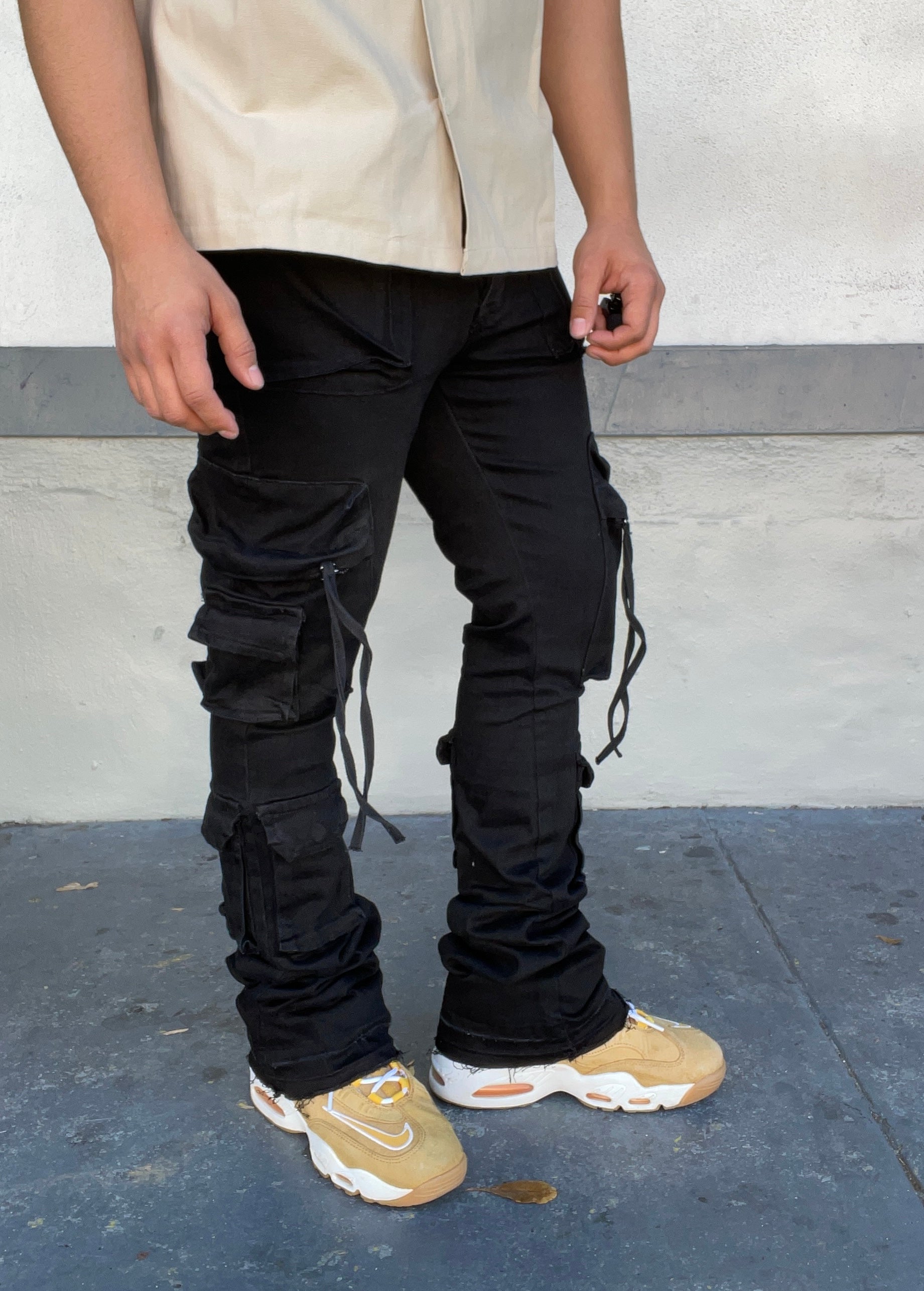 Gftd Cargo Flared Jeans