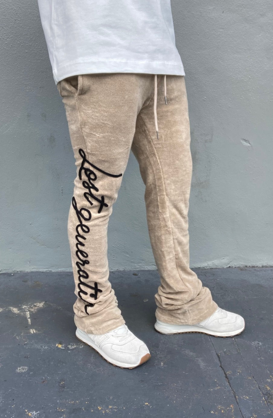 Lost Generation Stacked Joggers