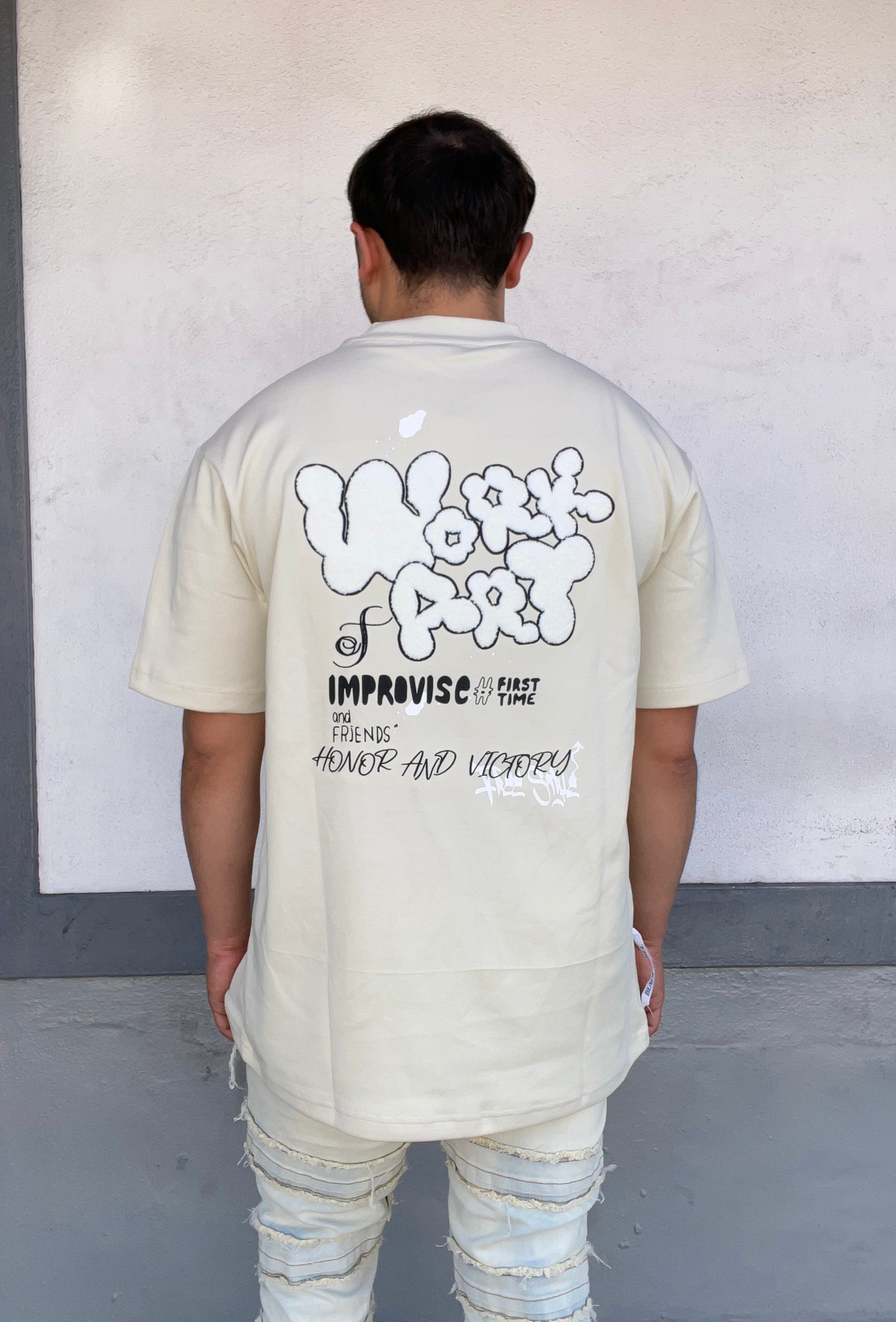 Work Of Art Oversized Tee