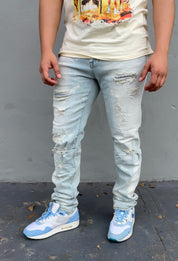 Pf Cloud Blue Skinny Jeans