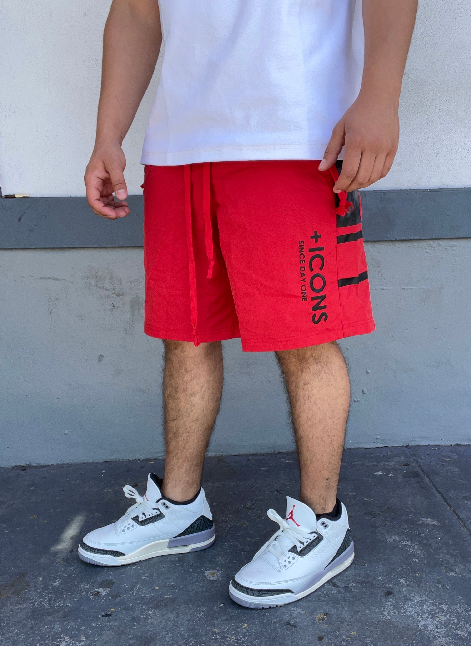 Icon Red Shorts