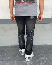 Rhinestone Skinny Jeans