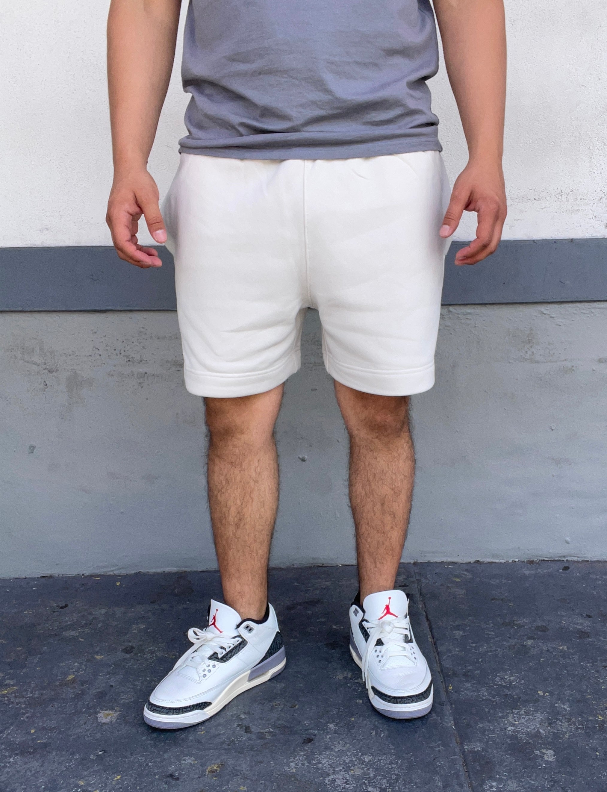Track Shorts (Bone)