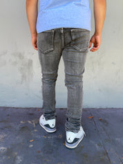 Smoke Grey Skinny Jeans