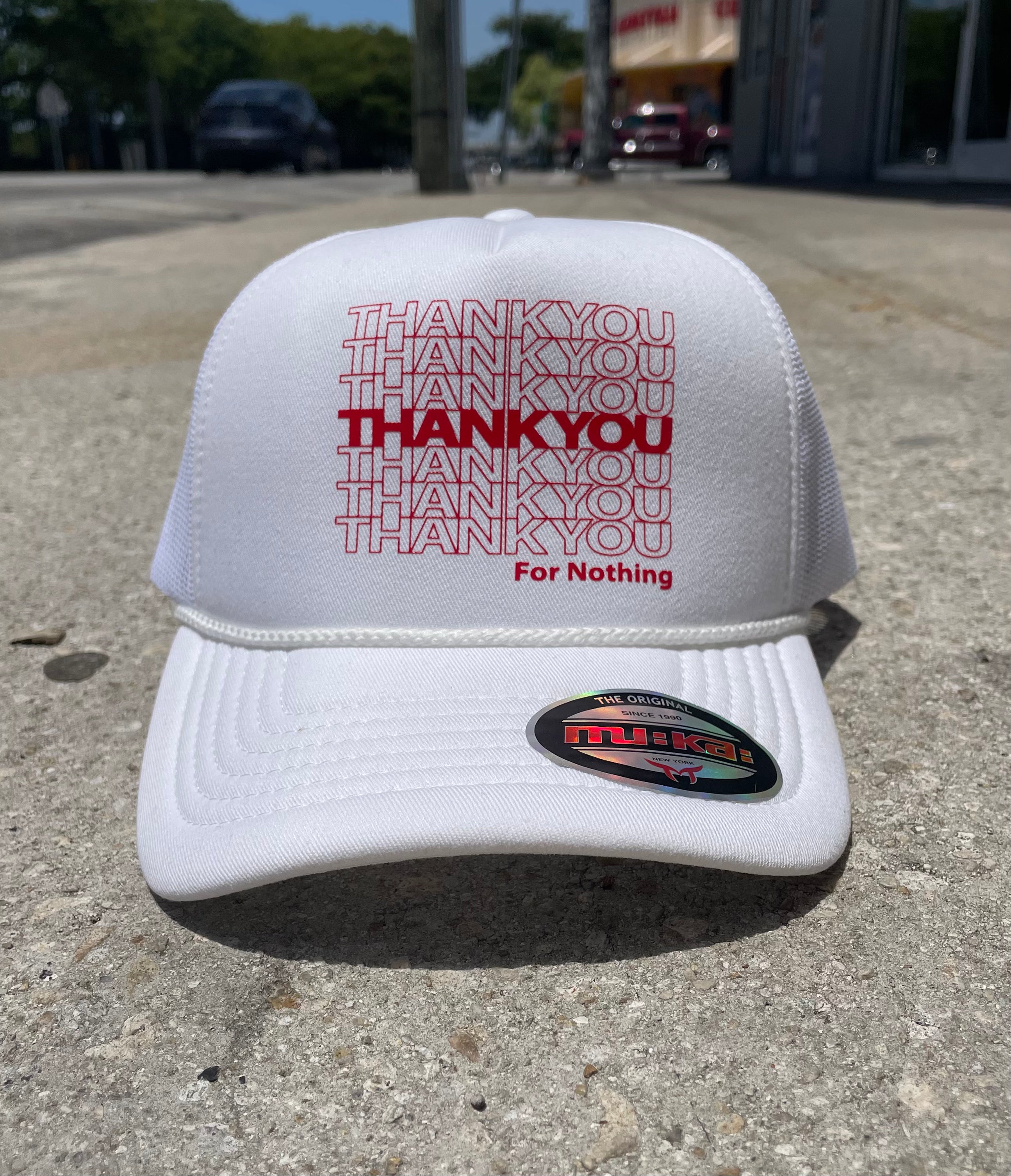 Thank You For Nothing Trucker Hat
